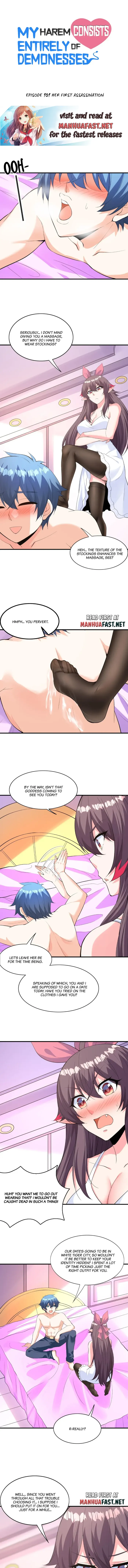 My Harem Is Entirely Female Demon Villains Chapter 101 - page 1