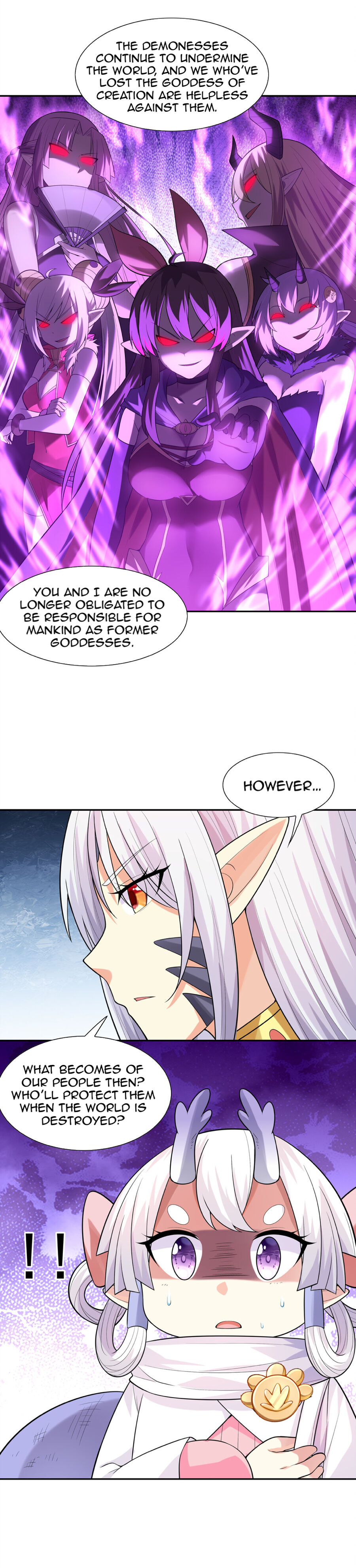 My Harem Is Entirely Female Demon Villains chapter 19 - page 3