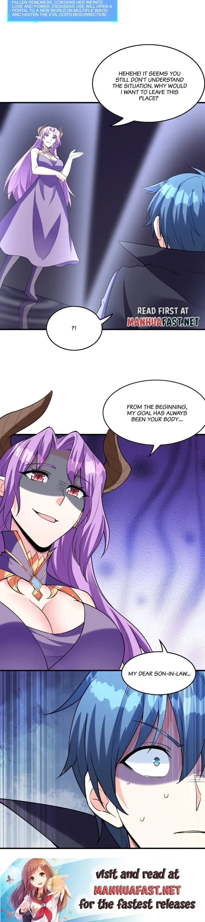 My Harem Is Entirely Female Demon Villains Chapter 110 - page 10