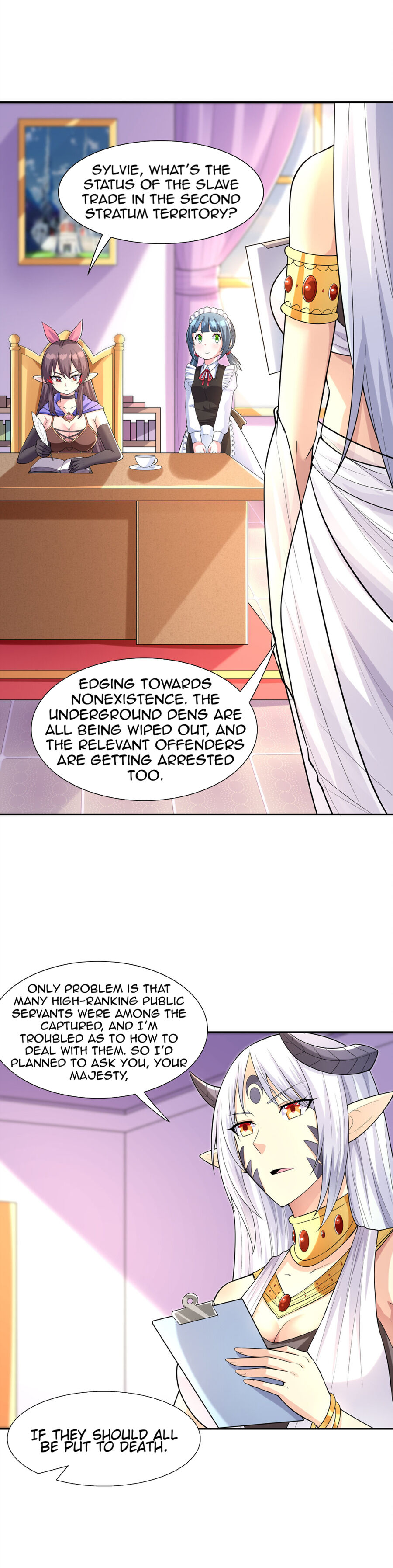 My Harem Is Entirely Female Demon Villains chapter 18 - page 19