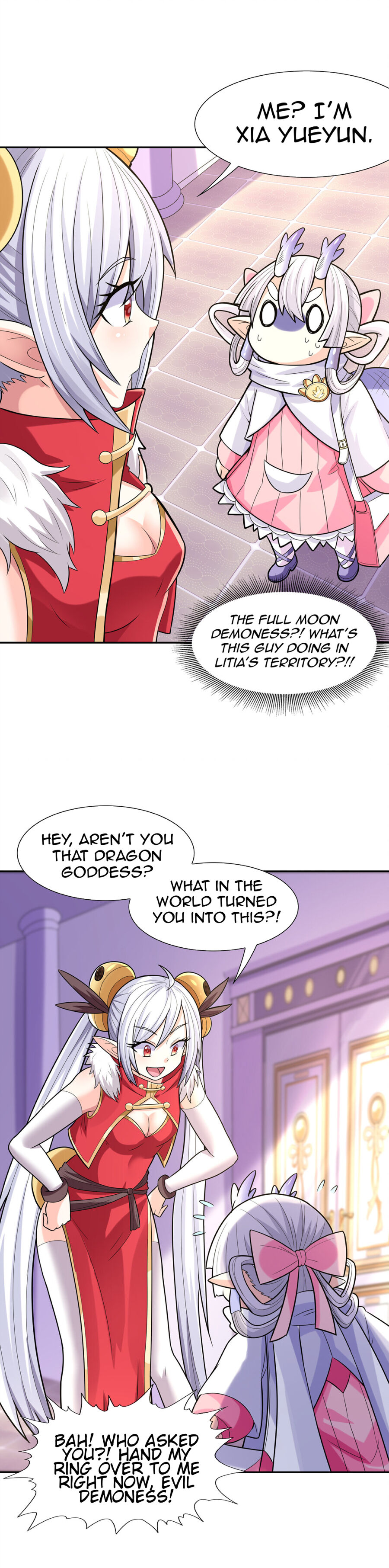 My Harem Is Entirely Female Demon Villains chapter 18 - page 3