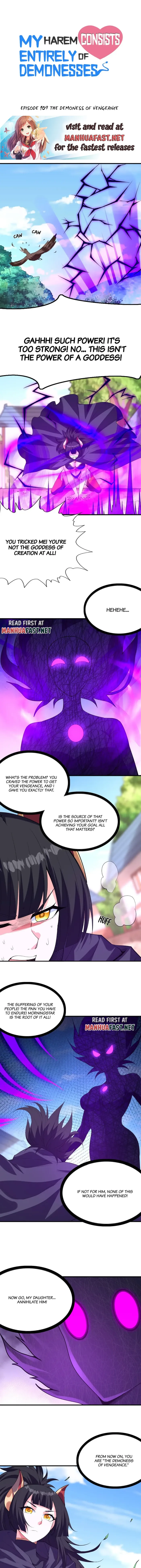 My Harem Is Entirely Female Demon Villains Chapter 109 - page 1