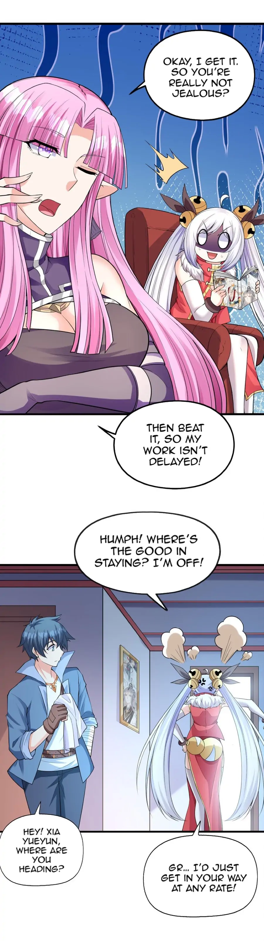 My Harem Is Entirely Female Demon Villains Chapter 58 - page 10