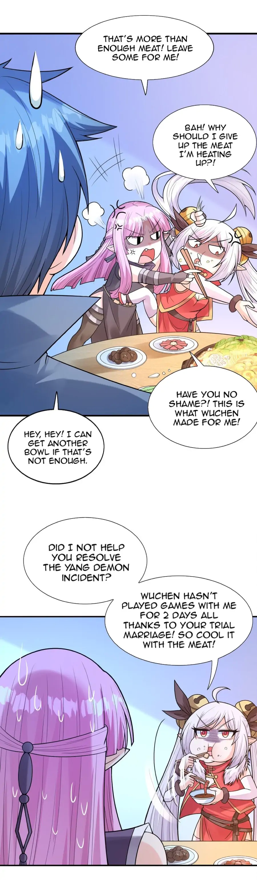 My Harem Is Entirely Female Demon Villains Chapter 58 - page 3