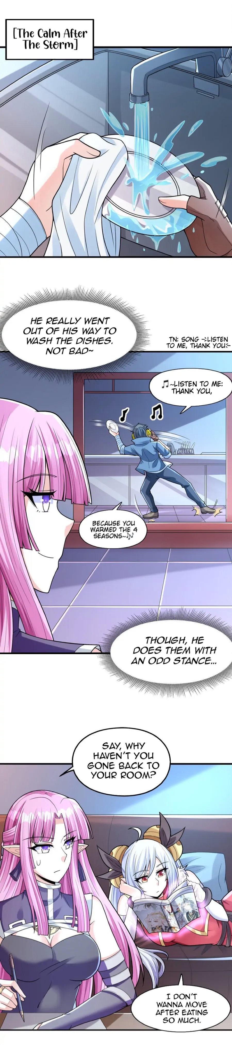 My Harem Is Entirely Female Demon Villains Chapter 58 - page 8