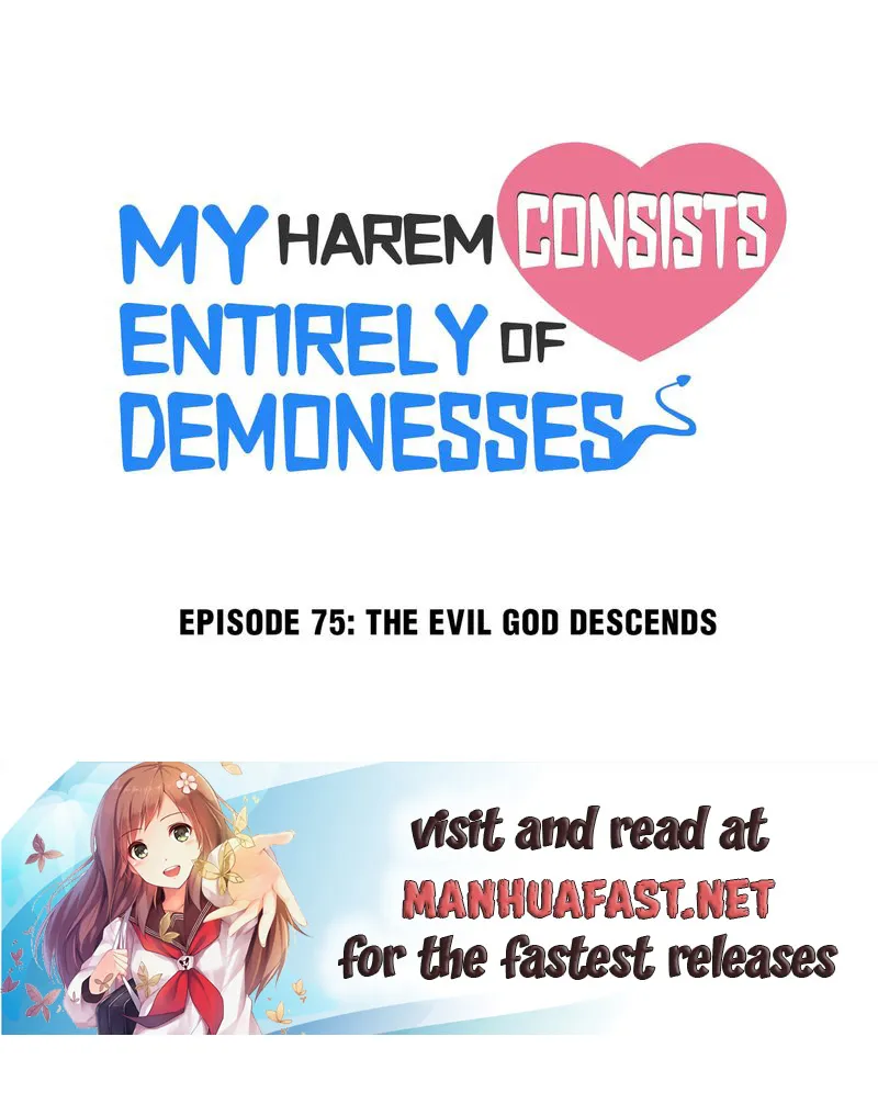 My Harem Is Entirely Female Demon Villains Chapter 75 - page 1