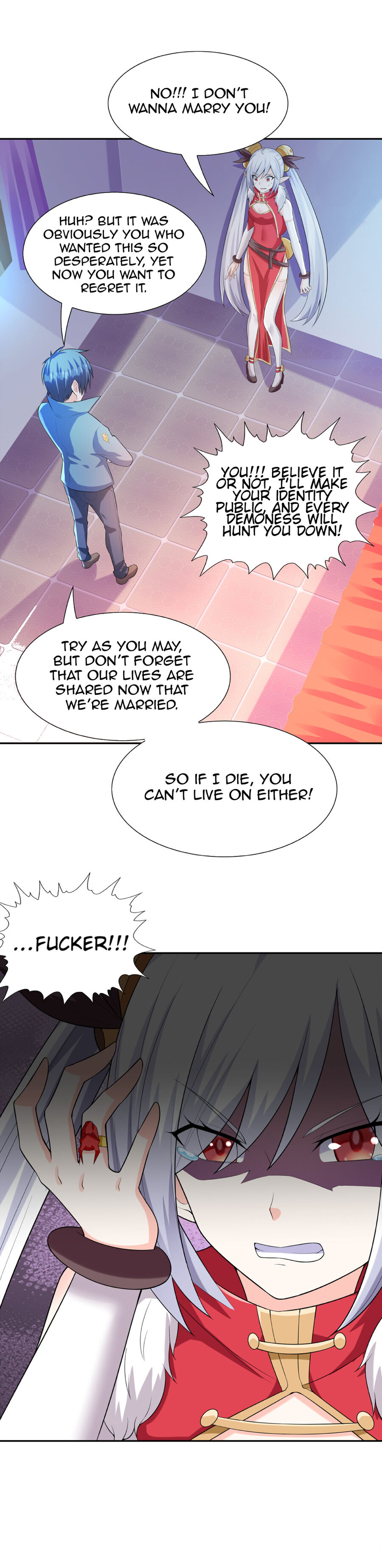My Harem Is Entirely Female Demon Villains chapter 15 - page 18