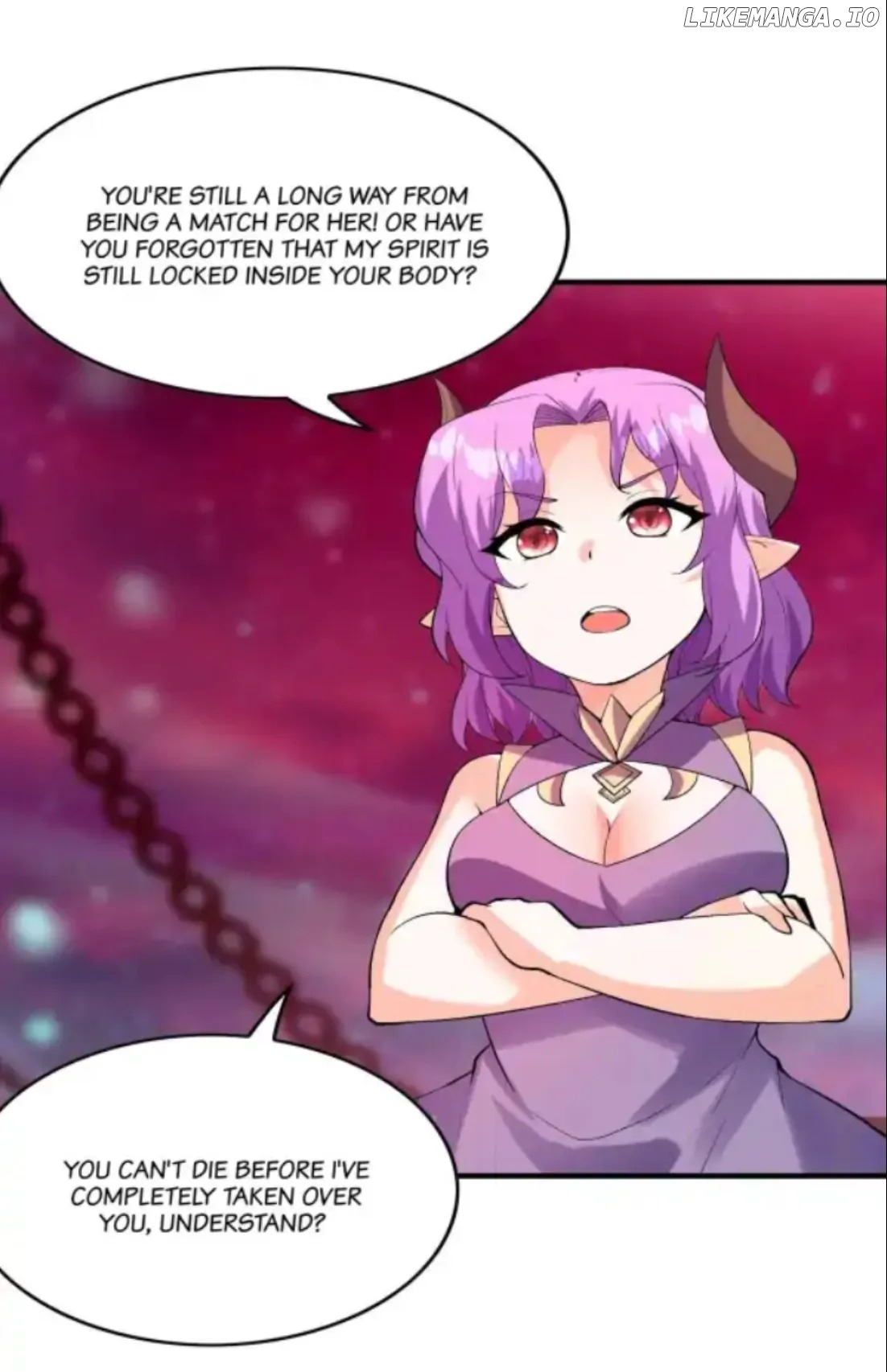 My Harem Is Entirely Female Demon Villains Chapter 120 - page 16