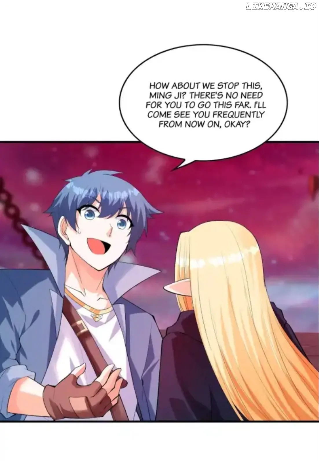 My Harem Is Entirely Female Demon Villains Chapter 120 - page 34