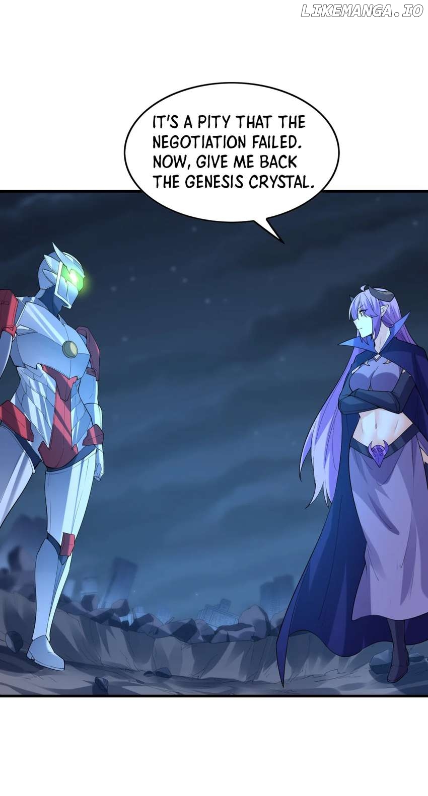 My Harem Is Entirely Female Demon Villains Chapter 135 - page 10
