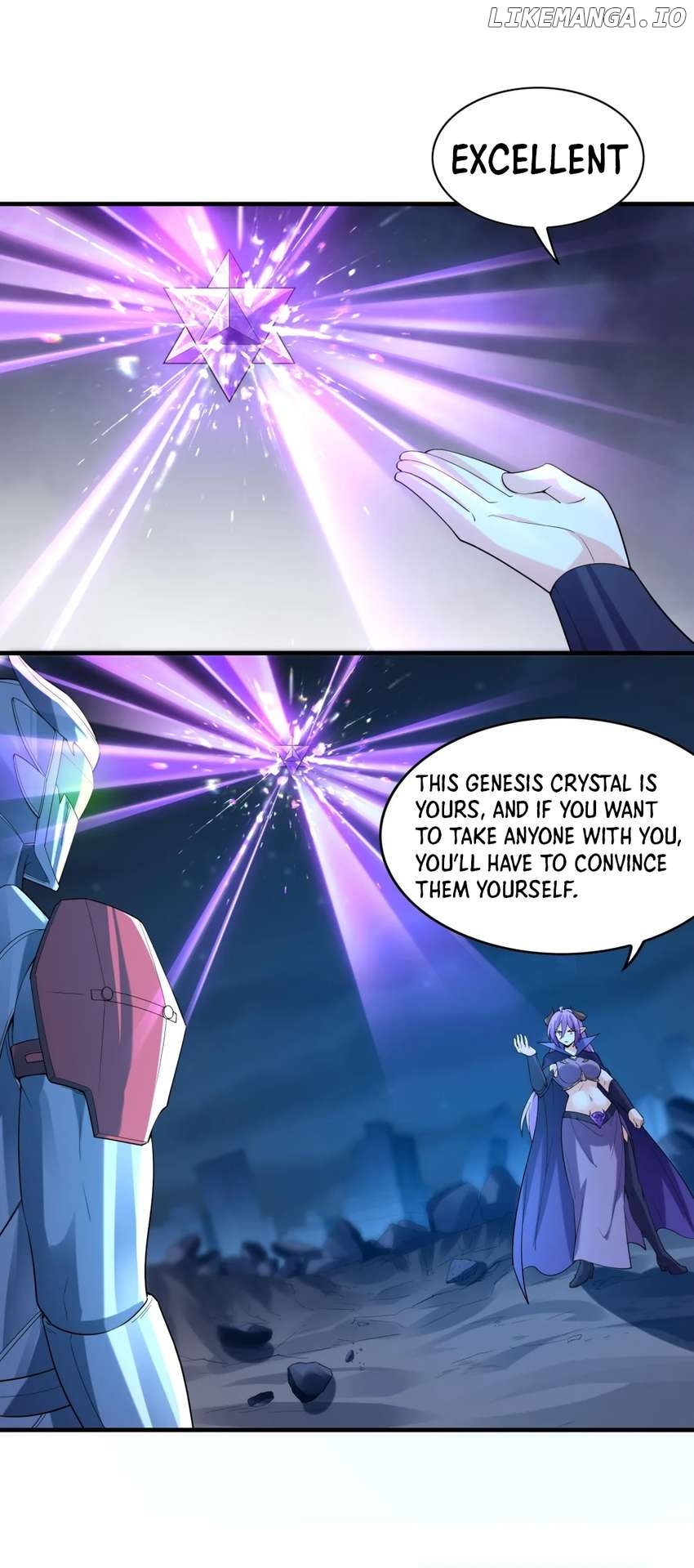 My Harem Is Entirely Female Demon Villains Chapter 135 - page 5