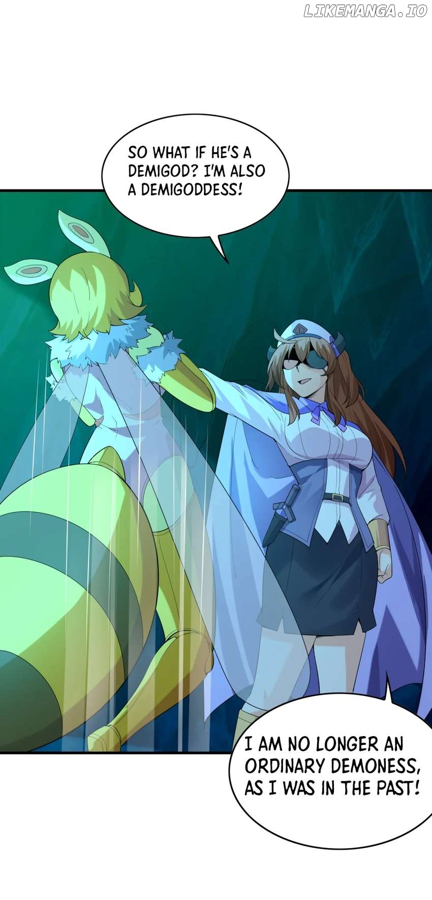 My Harem Is Entirely Female Demon Villains Chapter 135 - page 56