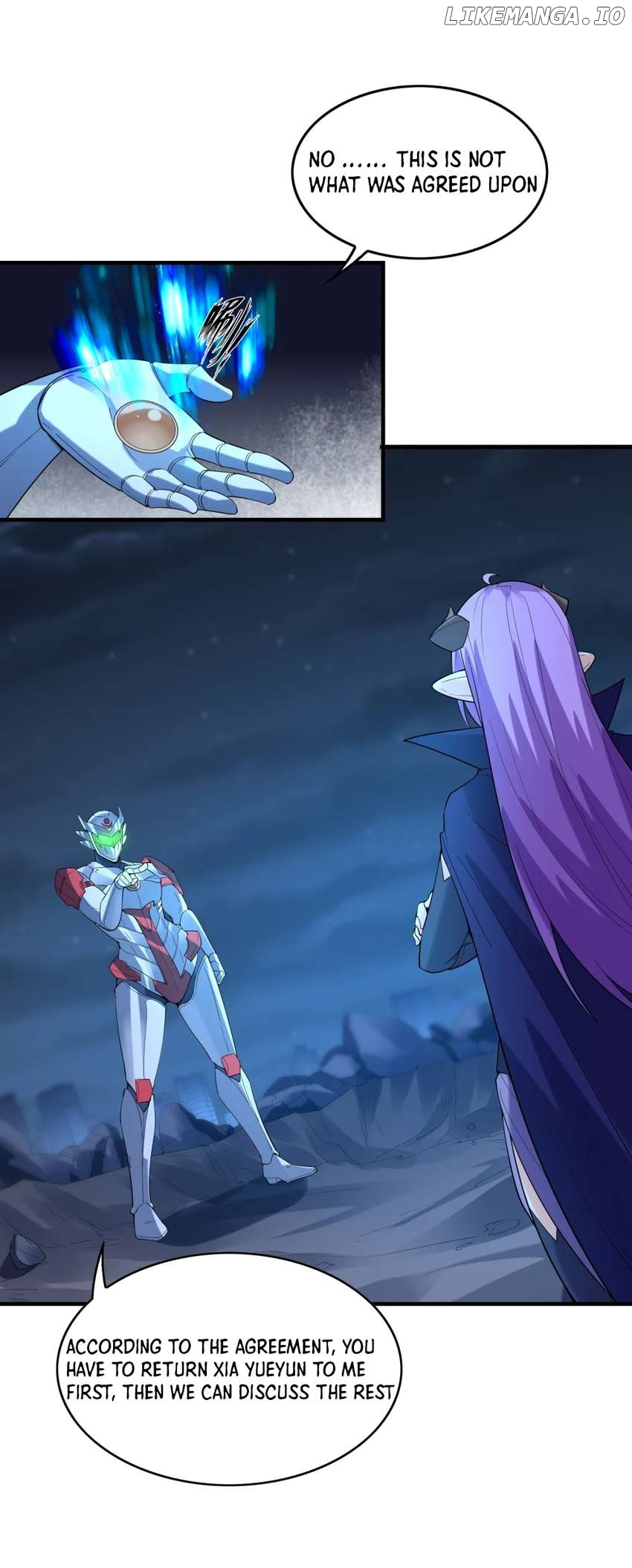 My Harem Is Entirely Female Demon Villains Chapter 135 - page 7