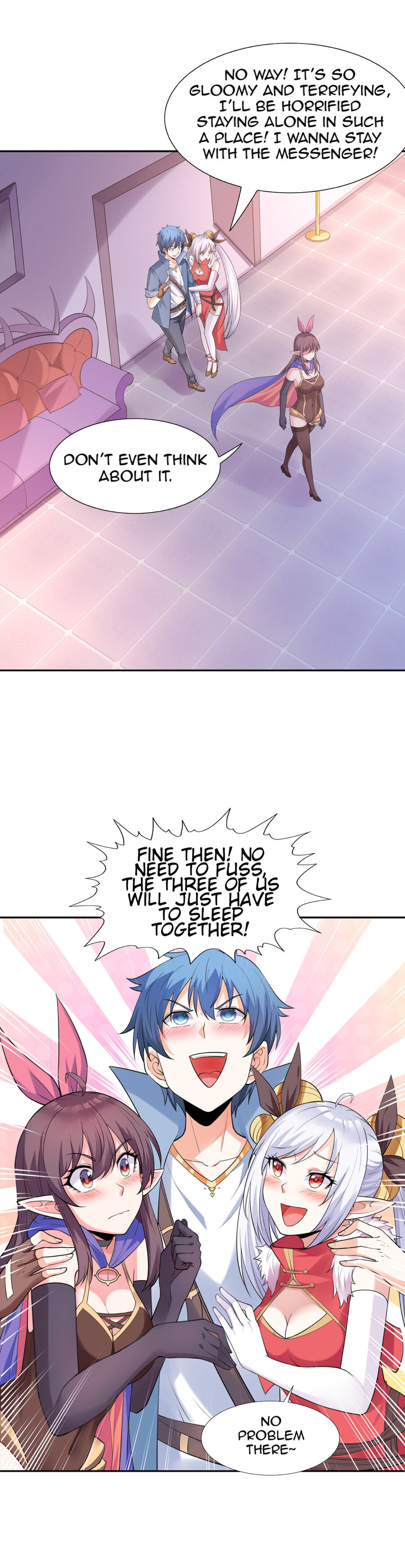 My Harem Is Entirely Female Demon Villains chapter 12 - page 22