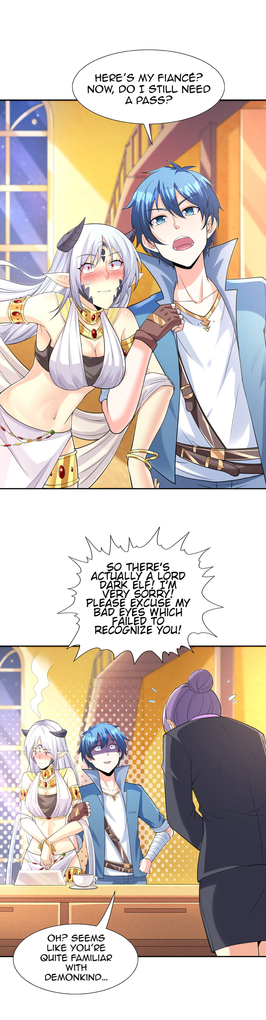 My Harem Is Entirely Female Demon Villains chapter 11 - page 4