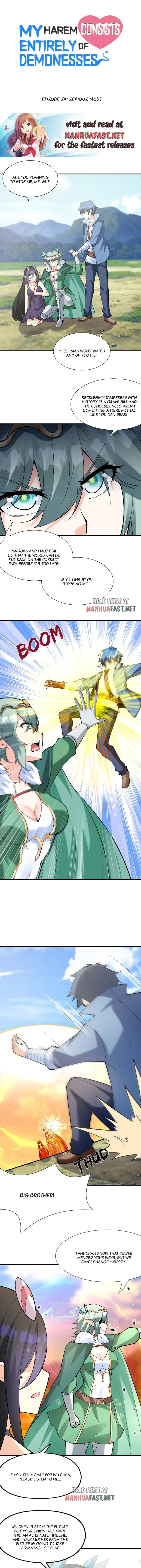 My Harem Is Entirely Female Demon Villains Chapter 84 - page 1