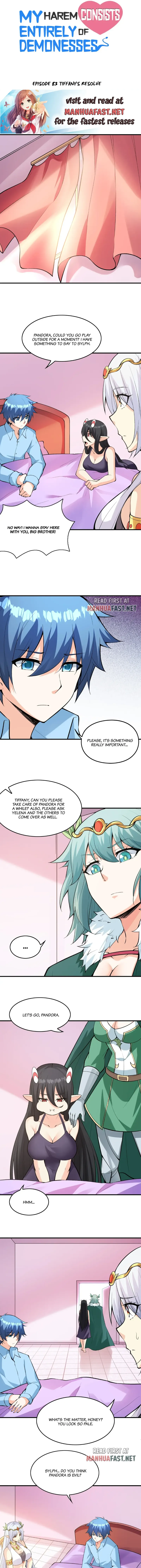 My Harem Is Entirely Female Demon Villains Chapter 83 - page 1