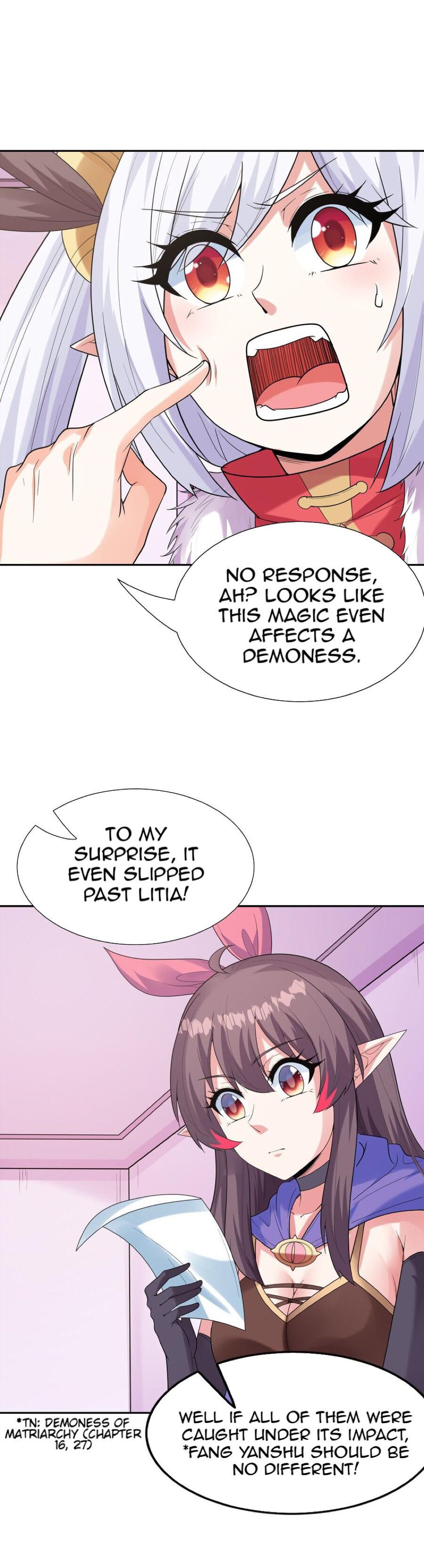 My Harem Is Entirely Female Demon Villains Chapter 44 - page 14