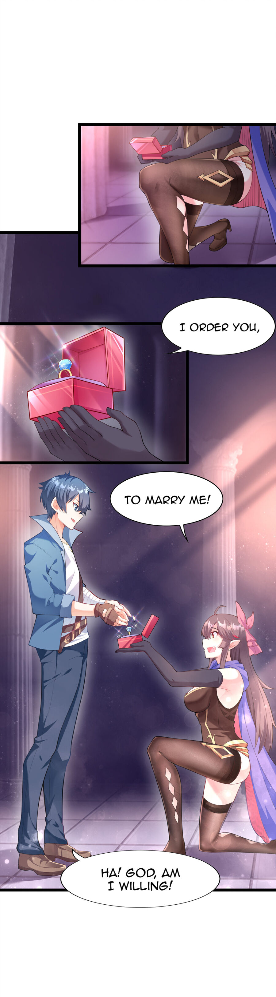 My Harem Is Entirely Female Demon Villains chapter 1 - page 22