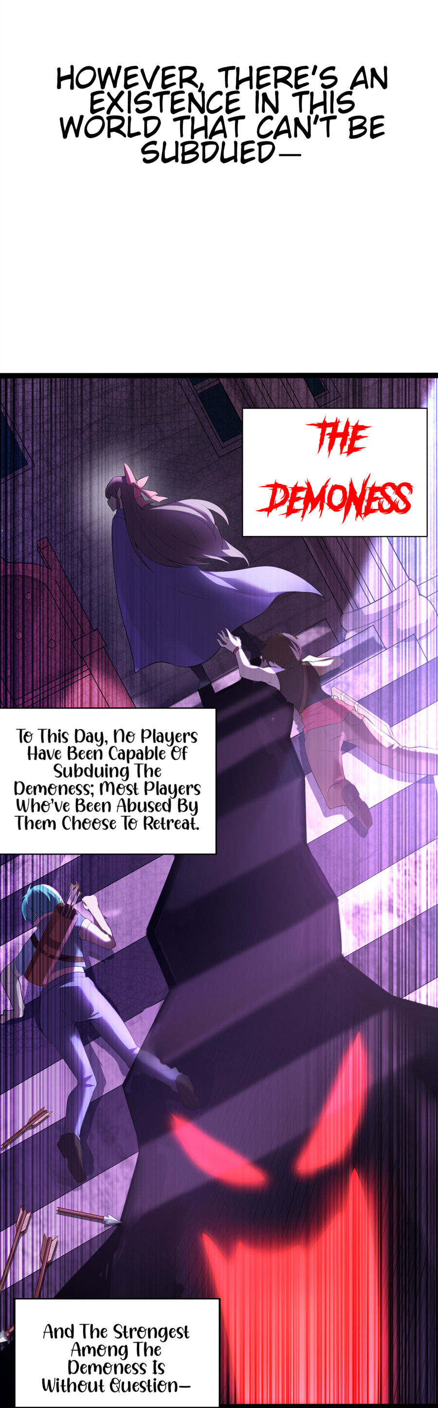My Harem Is Entirely Female Demon Villains chapter 1 - page 5