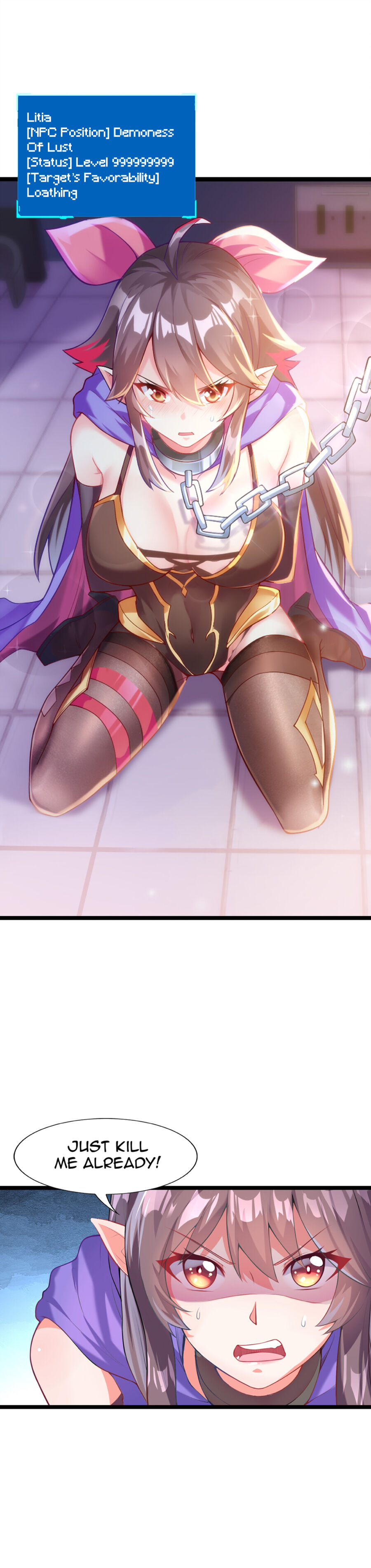 My Harem Is Entirely Female Demon Villains chapter 1 - page 8