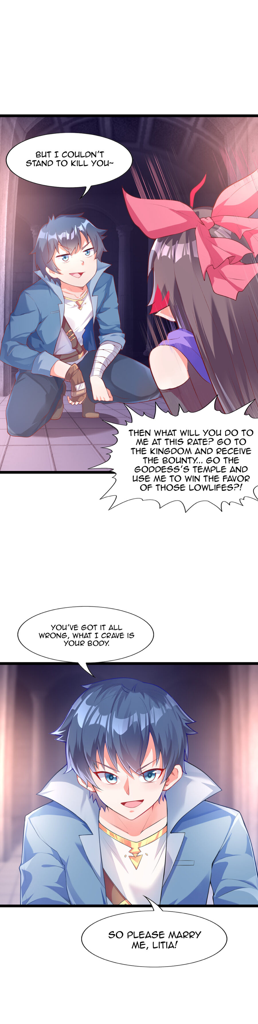 My Harem Is Entirely Female Demon Villains chapter 1 - page 9