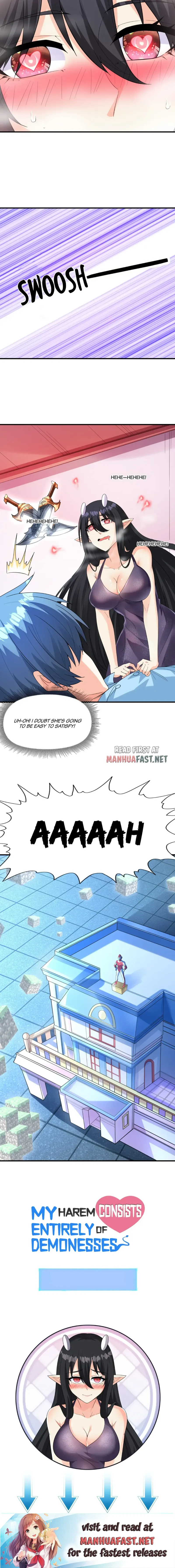 My Harem Is Entirely Female Demon Villains Chapter 81 - page 9