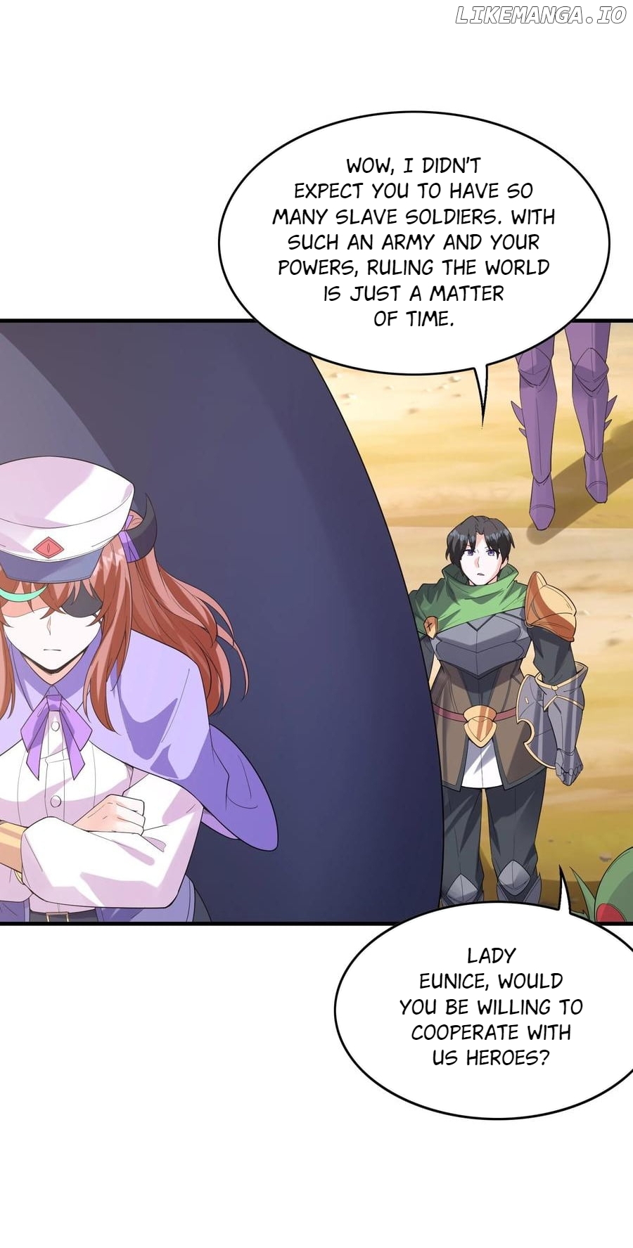 My Harem Is Entirely Female Demon Villains Chapter 144 - page 14