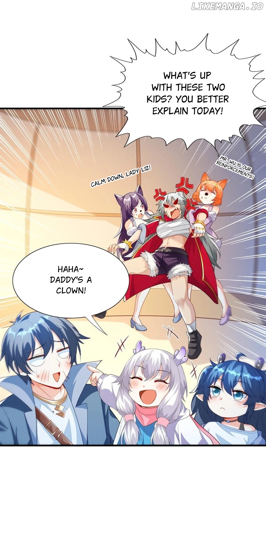 My Harem Is Entirely Female Demon Villains Chapter 143 - page 33