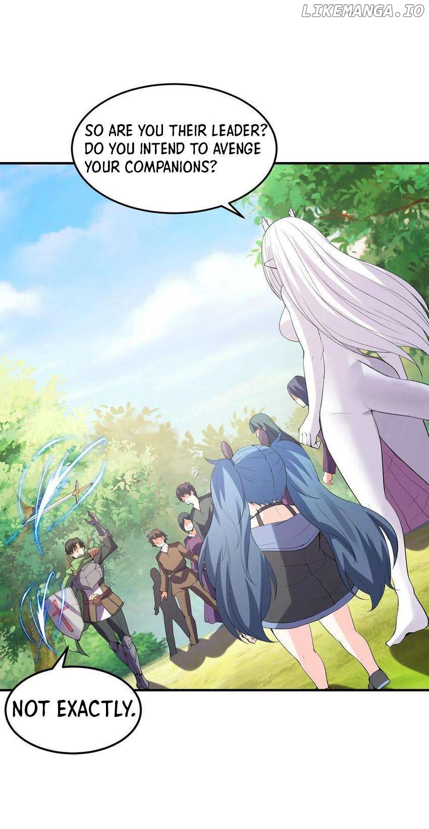 My Harem Is Entirely Female Demon Villains Chapter 142 - page 12