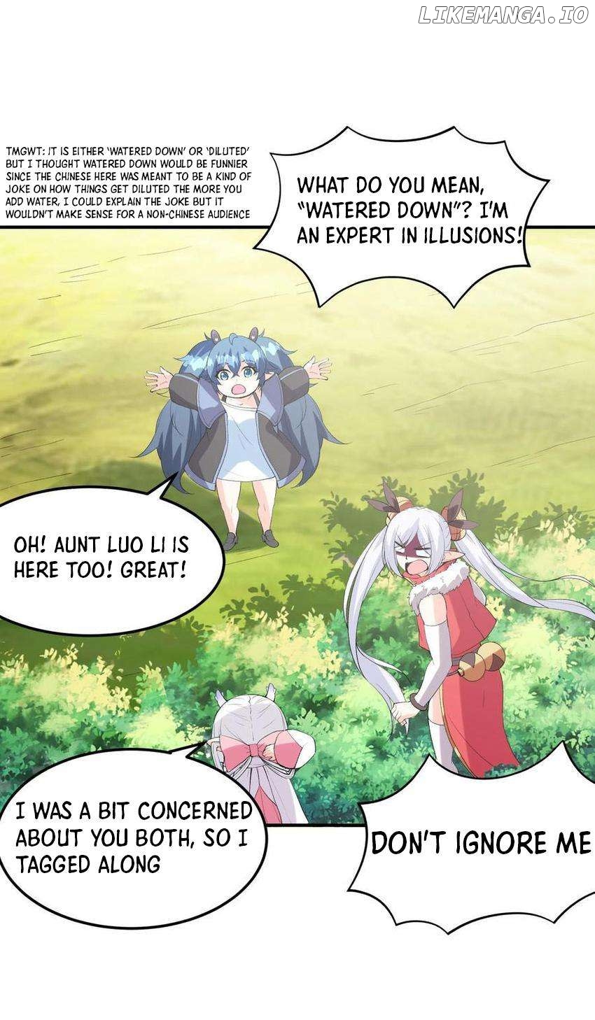 My Harem Is Entirely Female Demon Villains Chapter 142 - page 33