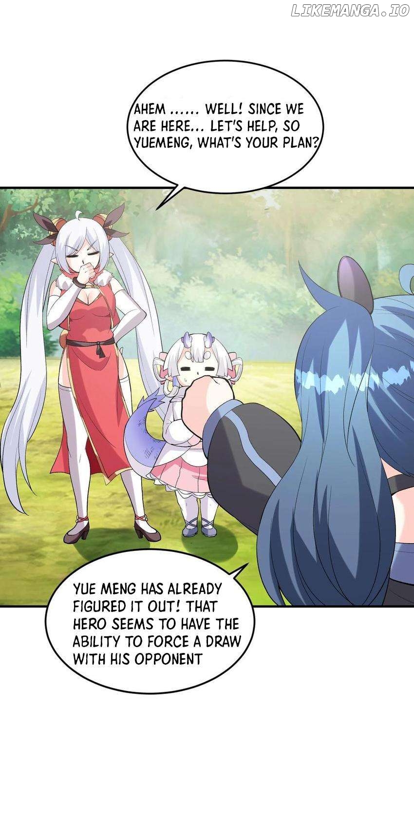 My Harem Is Entirely Female Demon Villains Chapter 142 - page 34