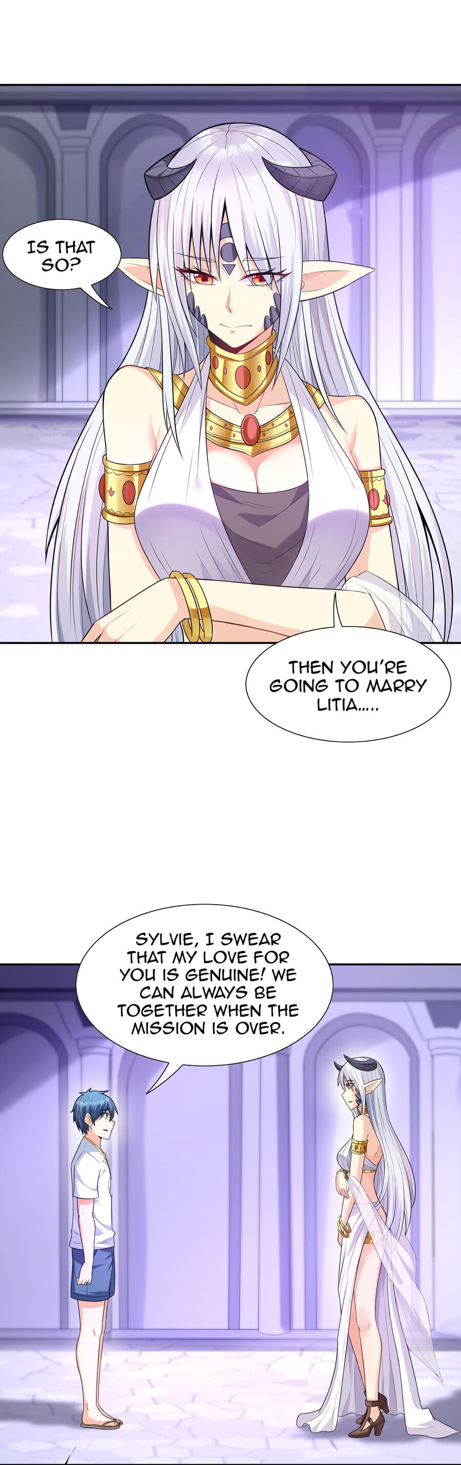 My Harem Is Entirely Female Demon Villains chapter 9 - page 10