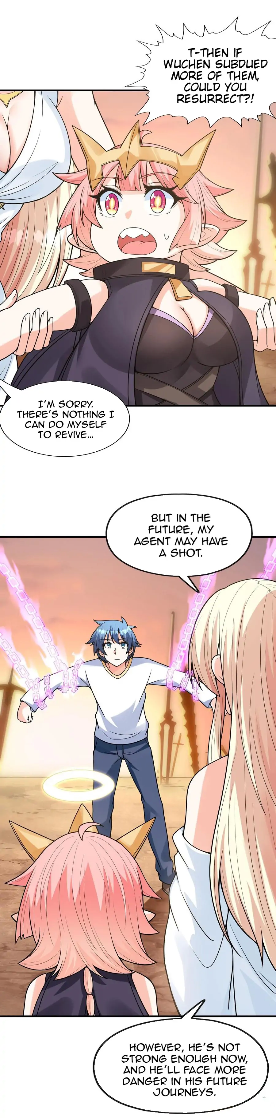 My Harem Is Entirely Female Demon Villains Chapter 59 - page 9