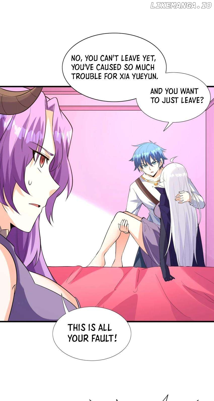 My Harem Is Entirely Female Demon Villains Chapter 137 - page 10