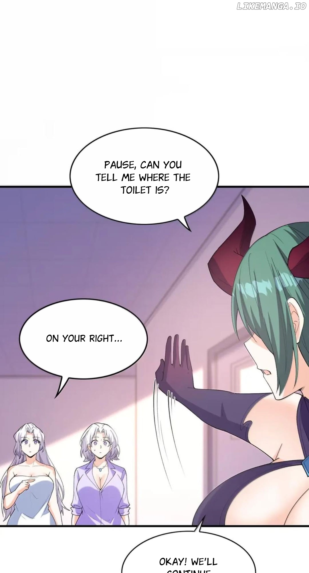 My Harem Is Entirely Female Demon Villains Chapter 199 - page 8