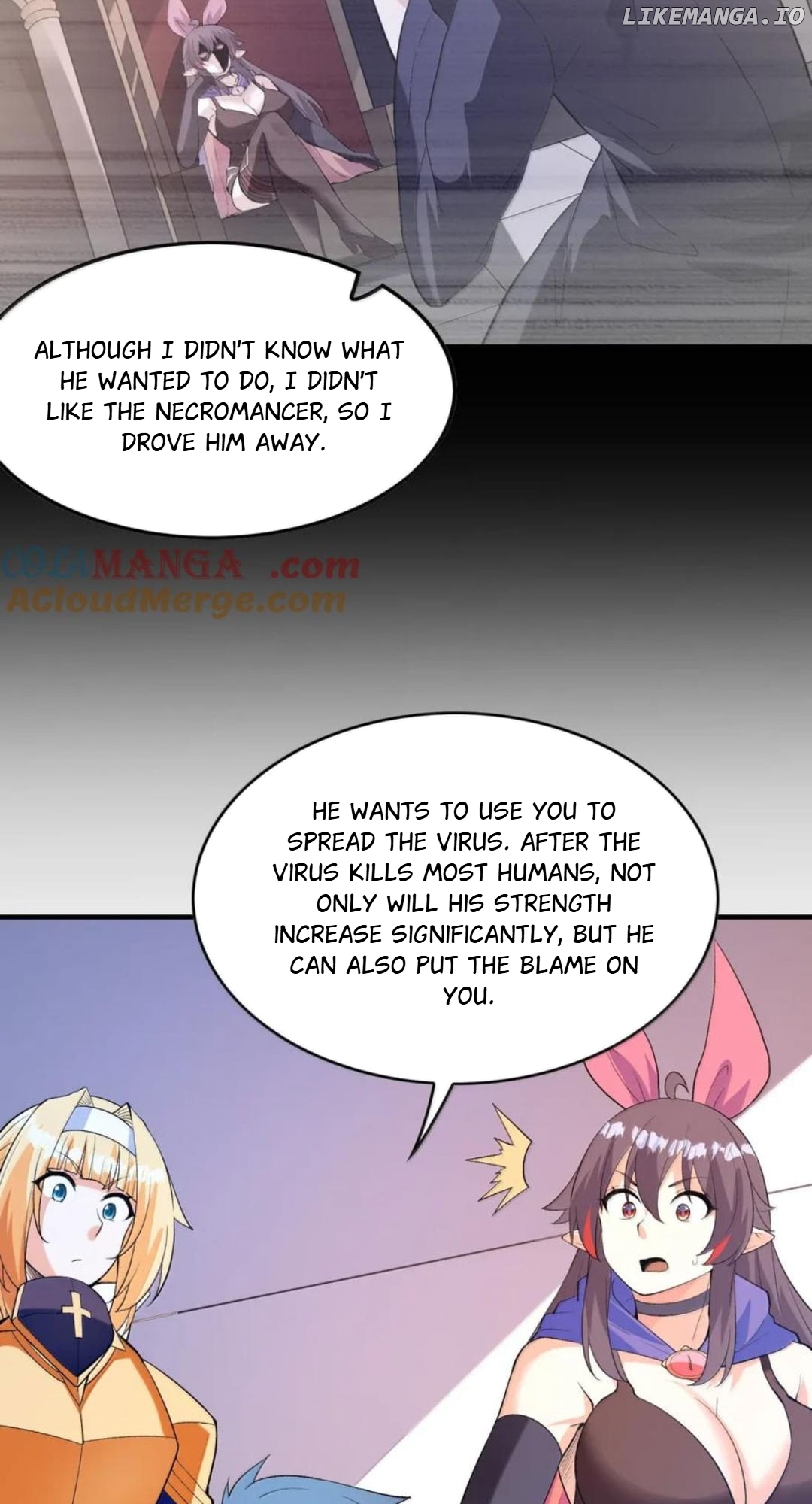 My Harem Is Entirely Female Demon Villains Chapter 202 - page 16