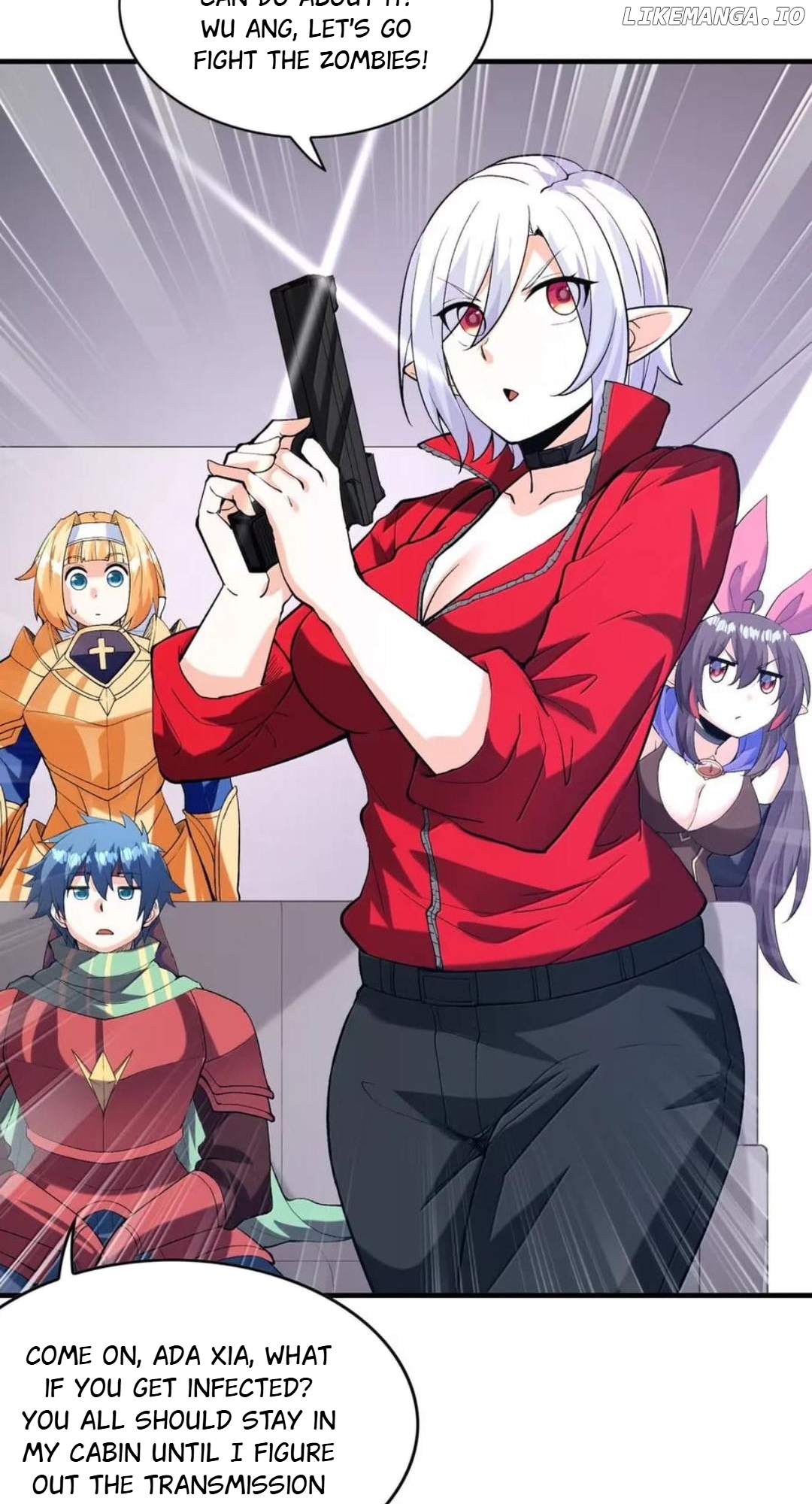 My Harem Is Entirely Female Demon Villains Chapter 202 - page 19