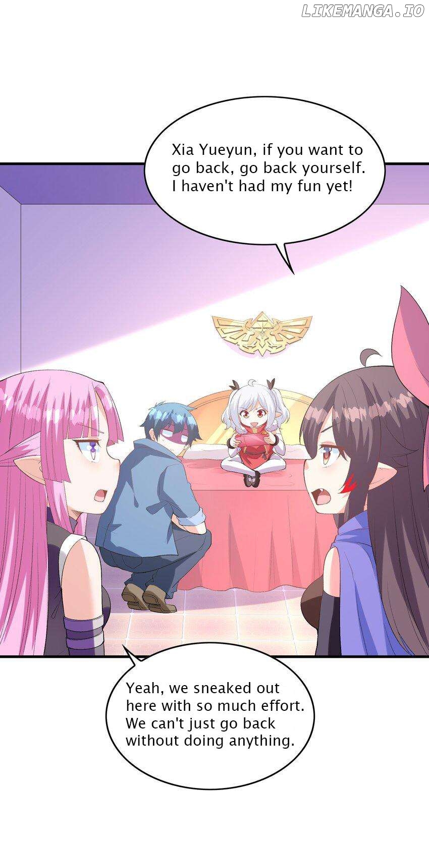 My Harem Is Entirely Female Demon Villains Chapter 132 - page 16