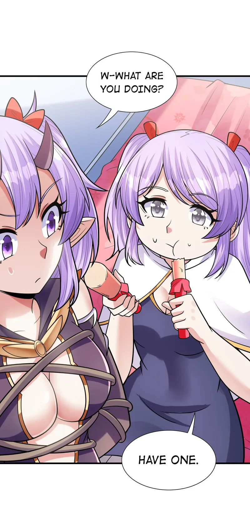 My Harem Is Entirely Female Demon Villains Chapter 65 - page 55