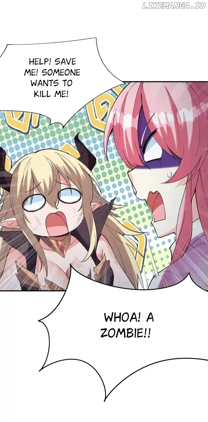 My Harem Is Entirely Female Demon Villains Chapter 159 - page 35