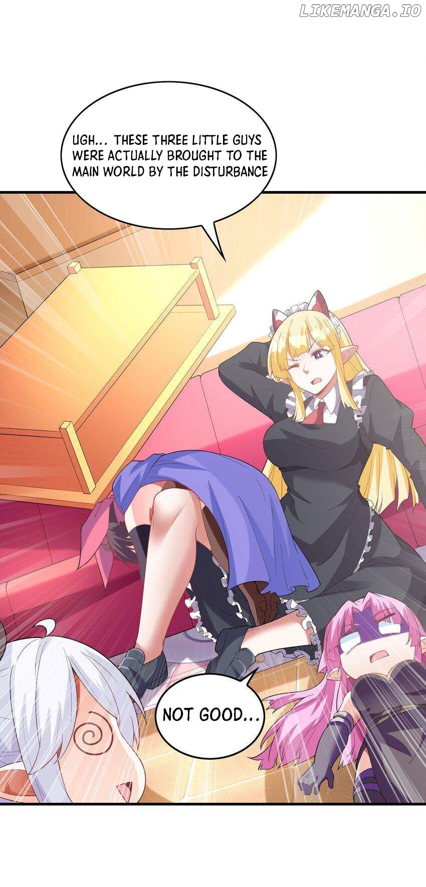 My Harem Is Entirely Female Demon Villains Chapter 131 - page 56