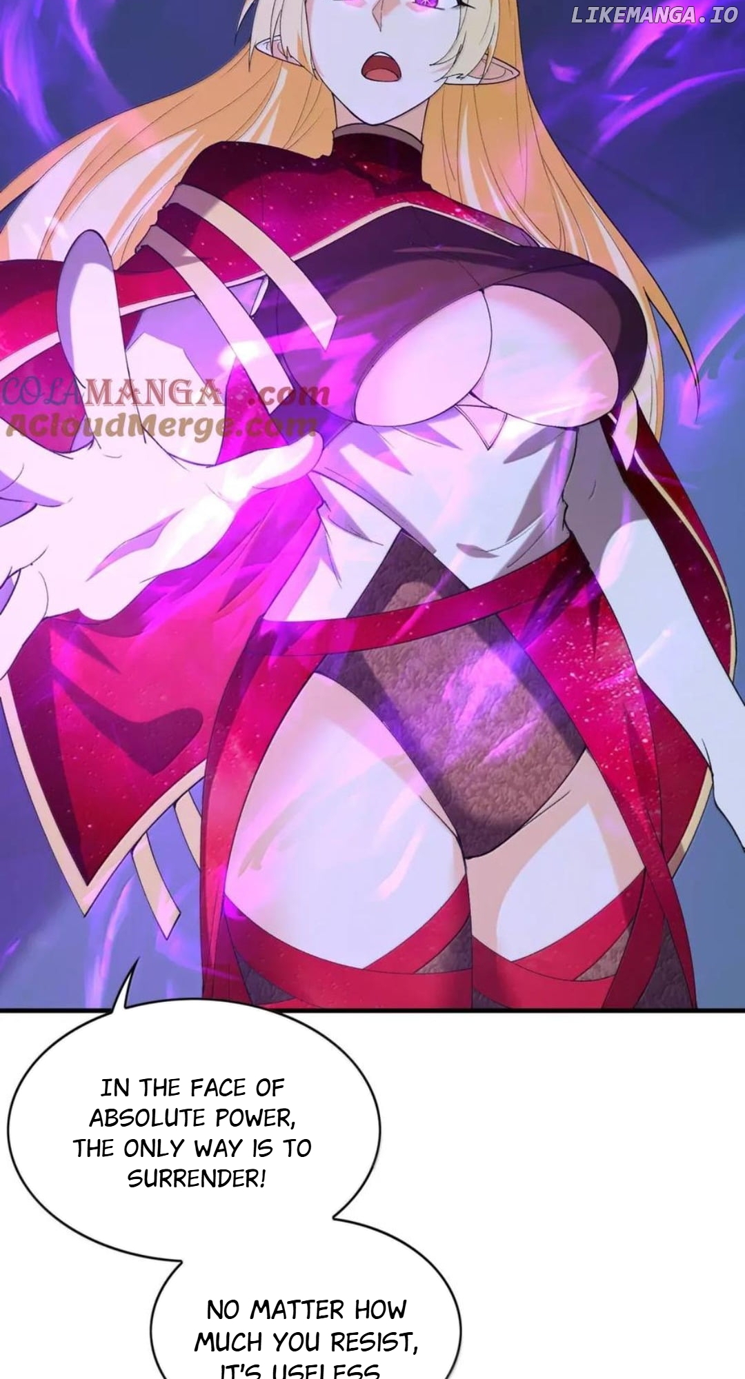 My Harem Is Entirely Female Demon Villains Chapter 204 - page 4