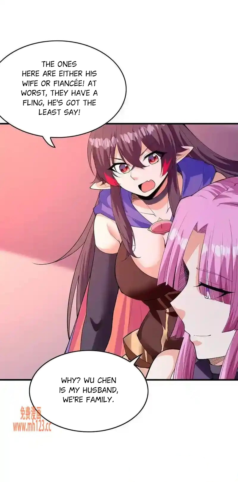 My Harem Is Entirely Female Demon Villains Chapter 158 - page 22