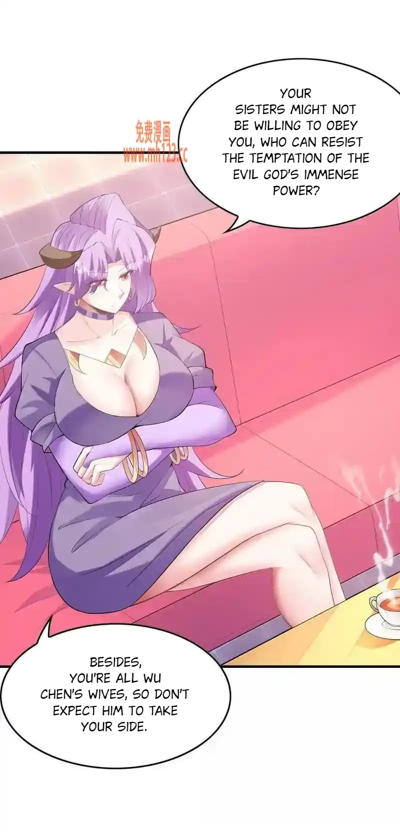 My Harem Is Entirely Female Demon Villains Chapter 158 - page 3