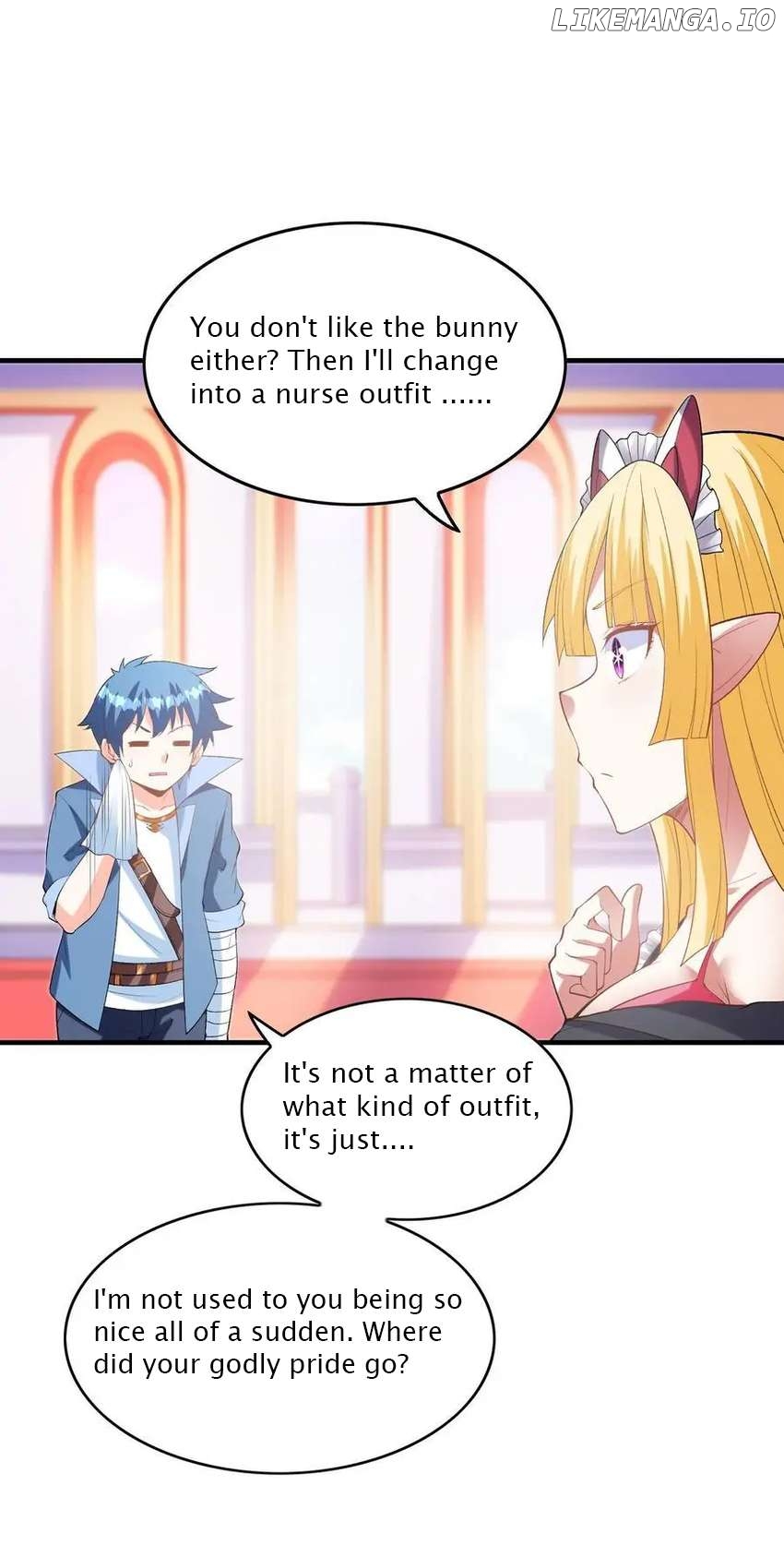 My Harem Is Entirely Female Demon Villains Chapter 130 - page 31
