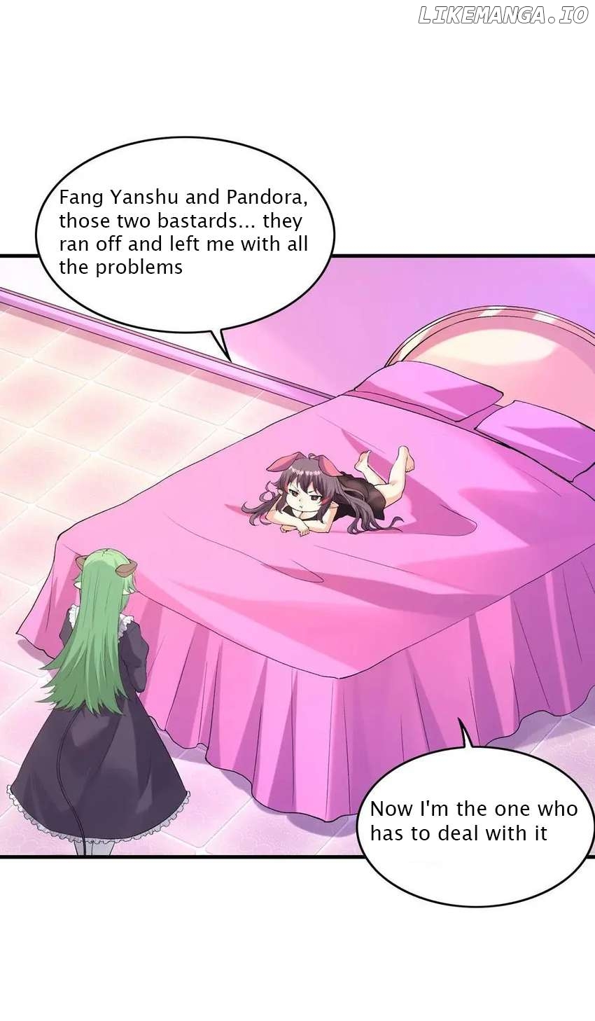 My Harem Is Entirely Female Demon Villains Chapter 130 - page 44