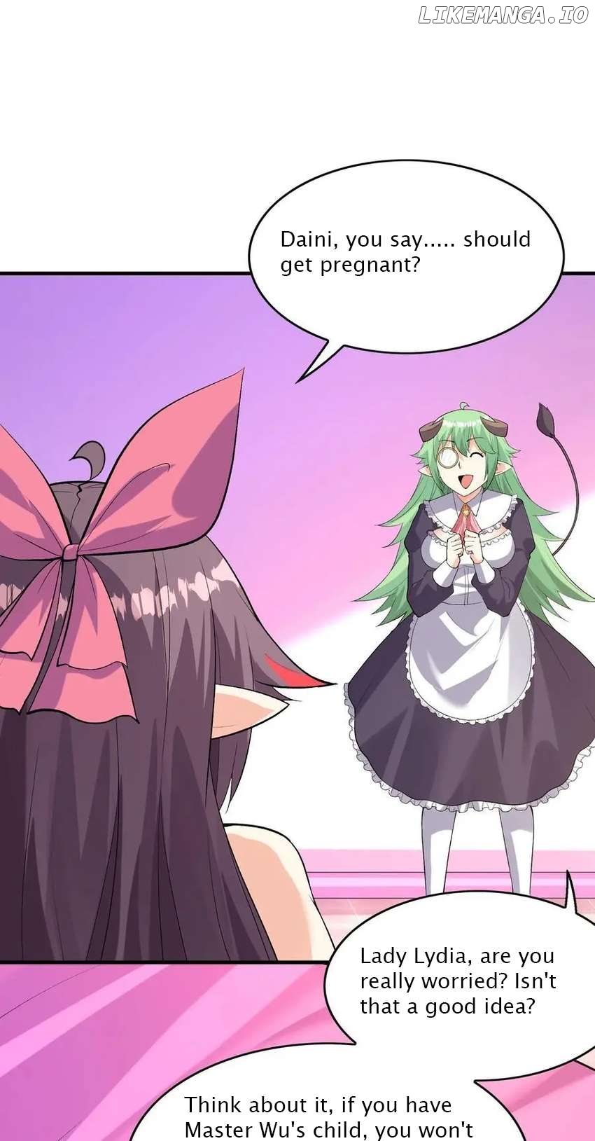 My Harem Is Entirely Female Demon Villains Chapter 130 - page 47