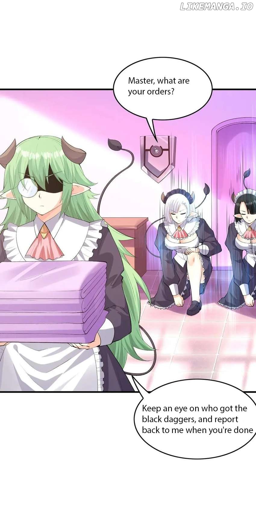 My Harem Is Entirely Female Demon Villains Chapter 130 - page 6