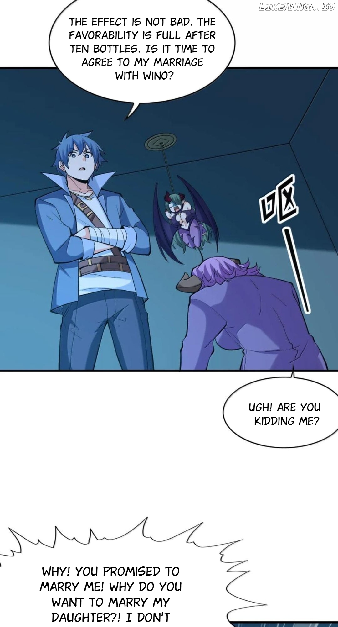 My Harem Is Entirely Female Demon Villains Chapter 205 - page 13